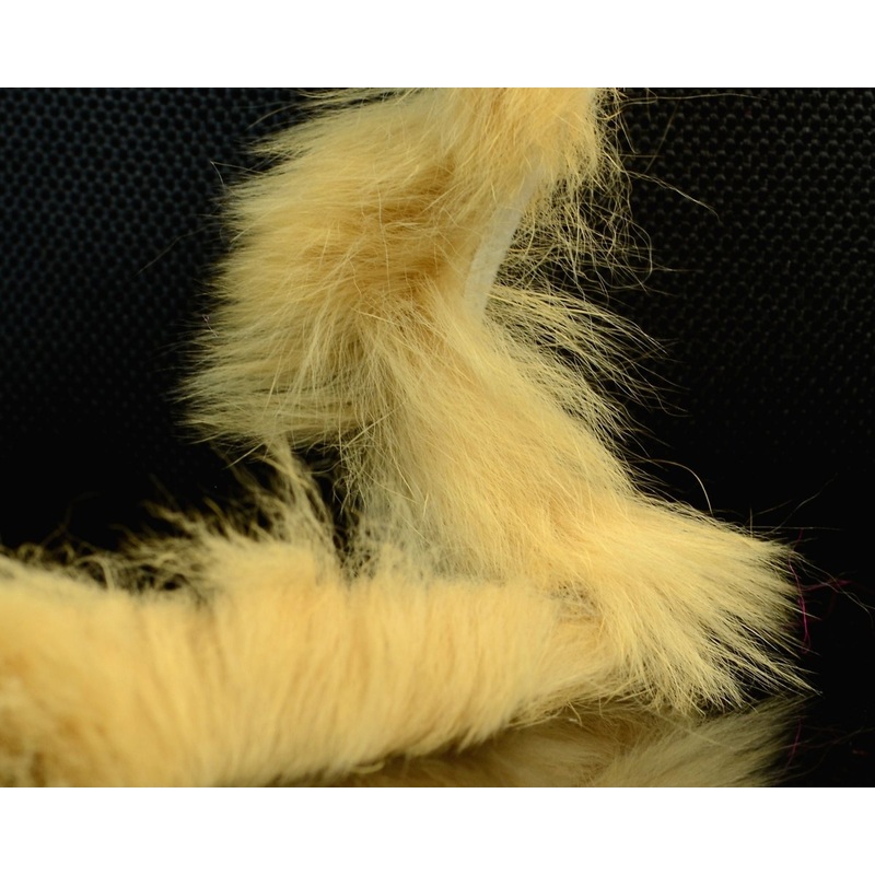 Hareline Silky Bunnybou Strips Black