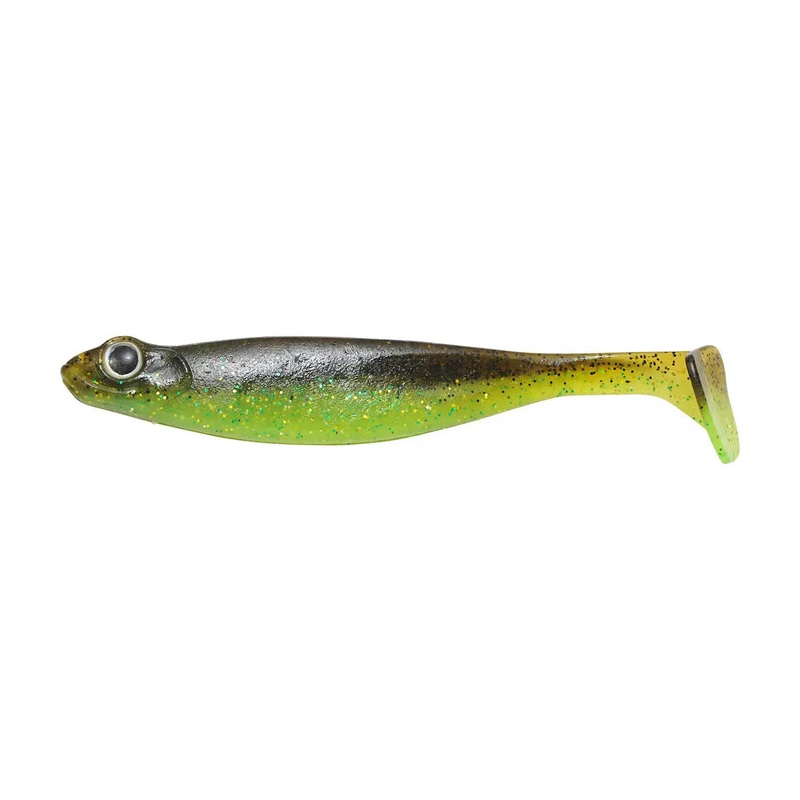 Megabass Hazedong Shad Swimbaits (5 or 8 Pk) Clear Holo 3″ (8 Pk)