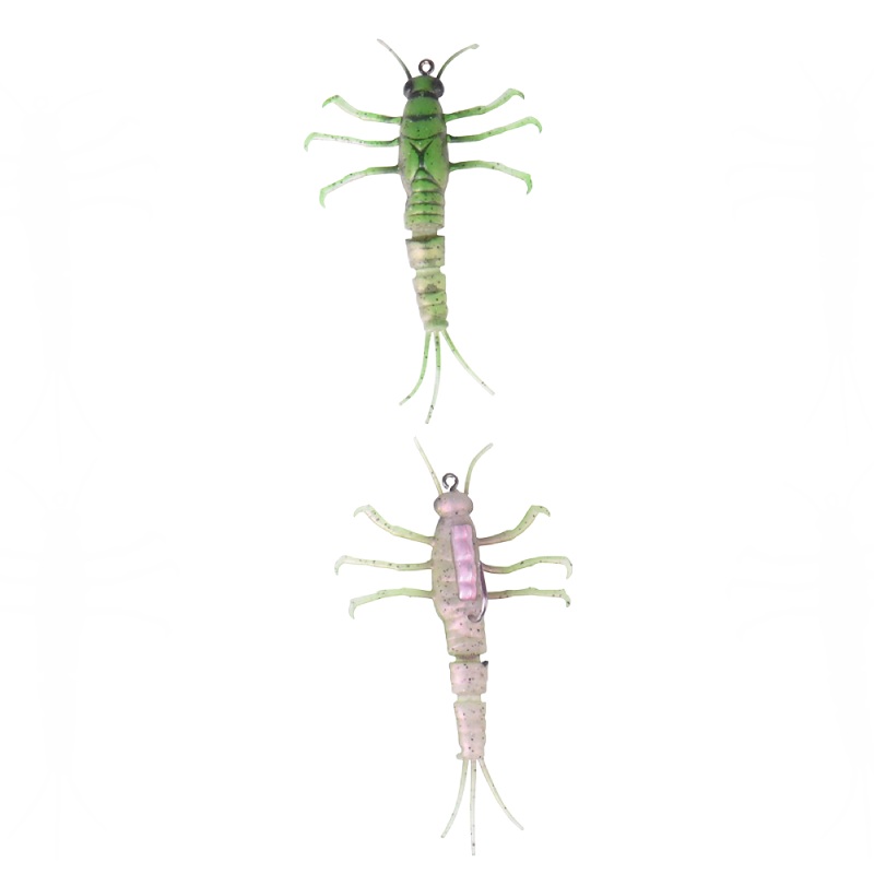 SAVAGE GEAR 3D TPE MAYFLY NYMPH Pink/White Belly