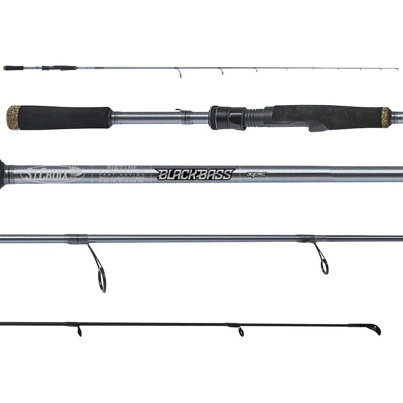 St. Croix Black Bass Spinning Rods 6’10” Med Light X-Fast