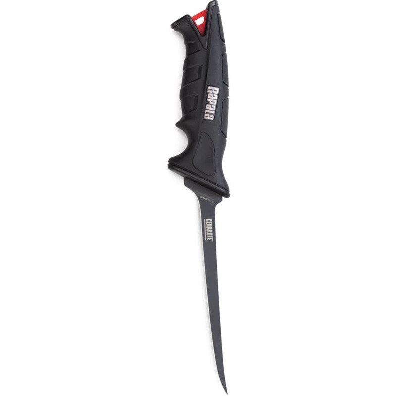 Rapala Stealth FXF Fillet Knife – Fixed Flex Blade Black 6 inch