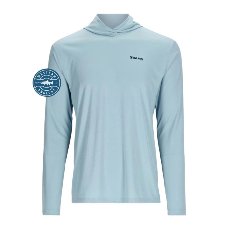 Simms – M’s CBP Tech Hoody (Western Anglers Logo) Steel Blue M