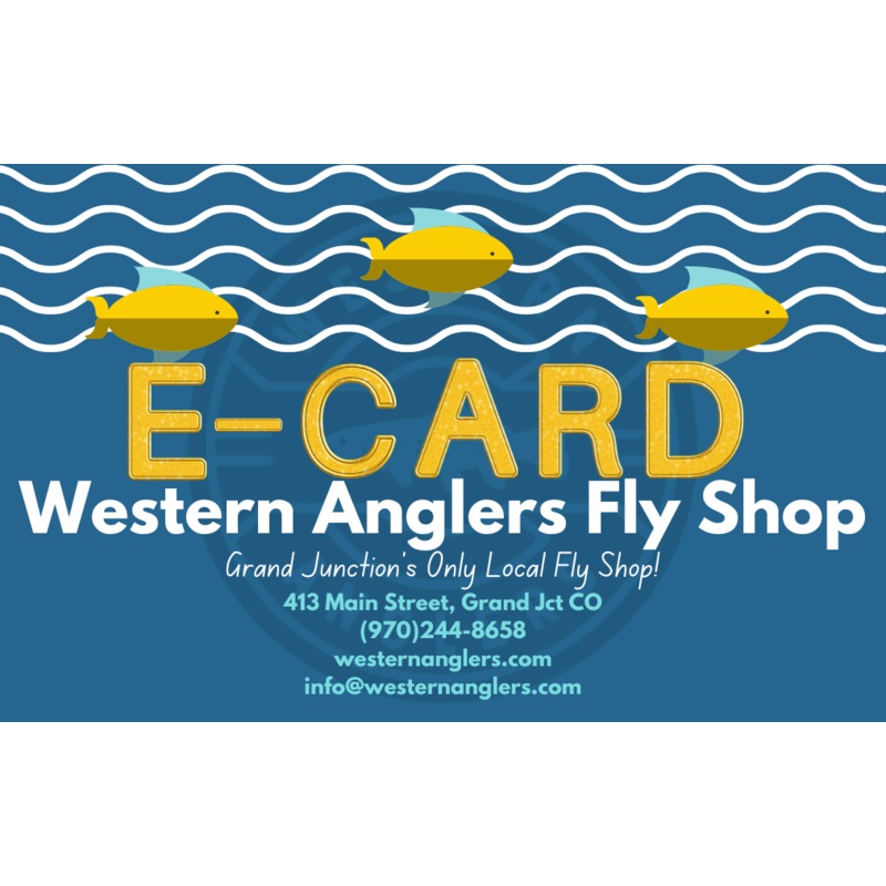 Western Anglers E-Gift Card $10.00