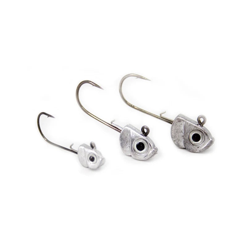 COOLBAITS “THE DART” SWIM JIG HEADS 1/8 oz Ol’ Faithful (raw)