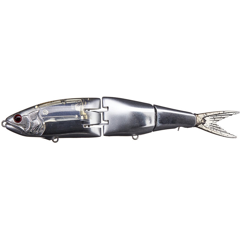 Shimano Armajoint 190SS Slow Sinking Swimbait – 7.5 Inch Chrome 7.5 Inch
