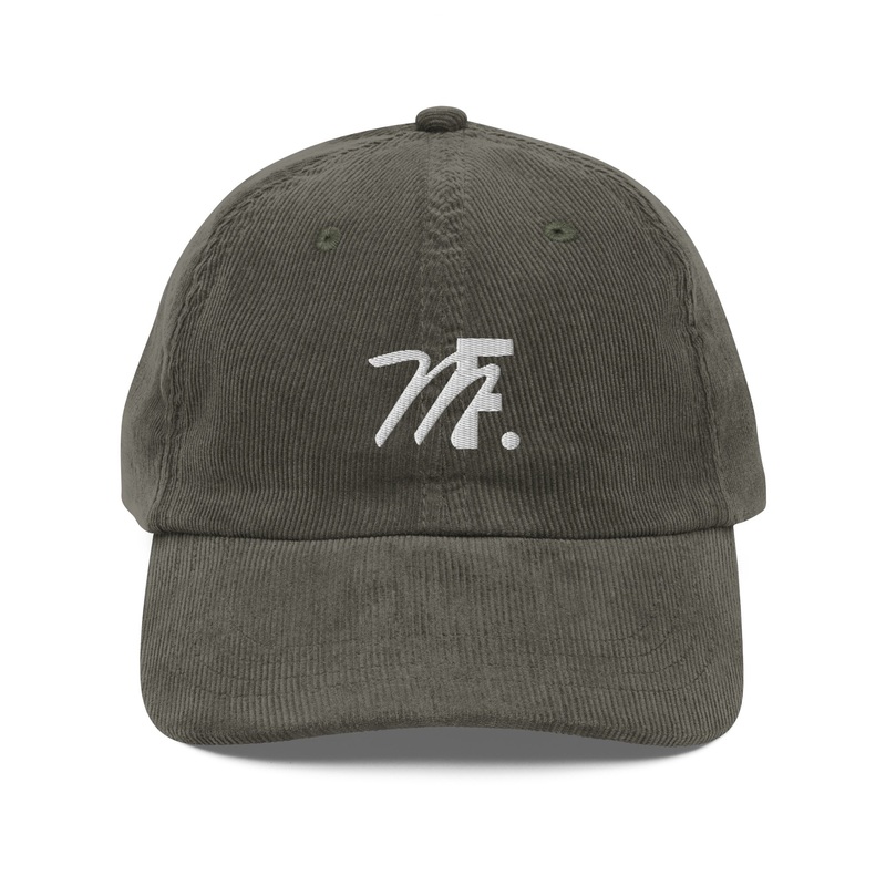 MF Vintage Corduroy Hat Black