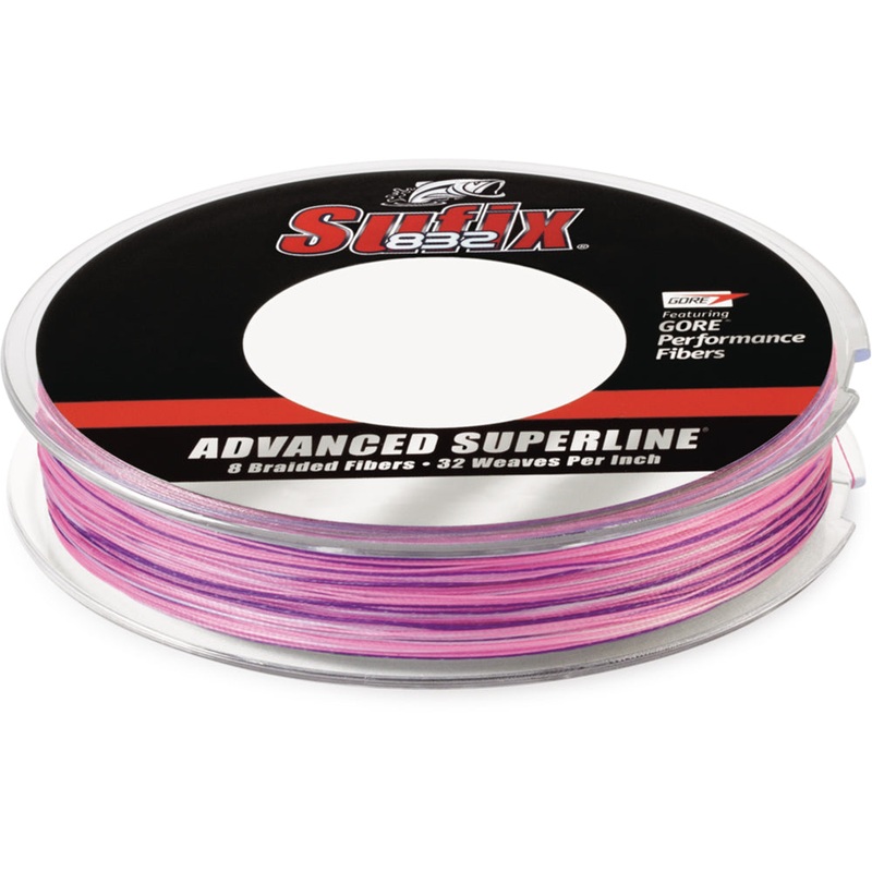 Sufix 832 Advanced Superline Sunrise Braided Line – 300 Yard Filler Spool Sunrise 6 lb test – 300 yards