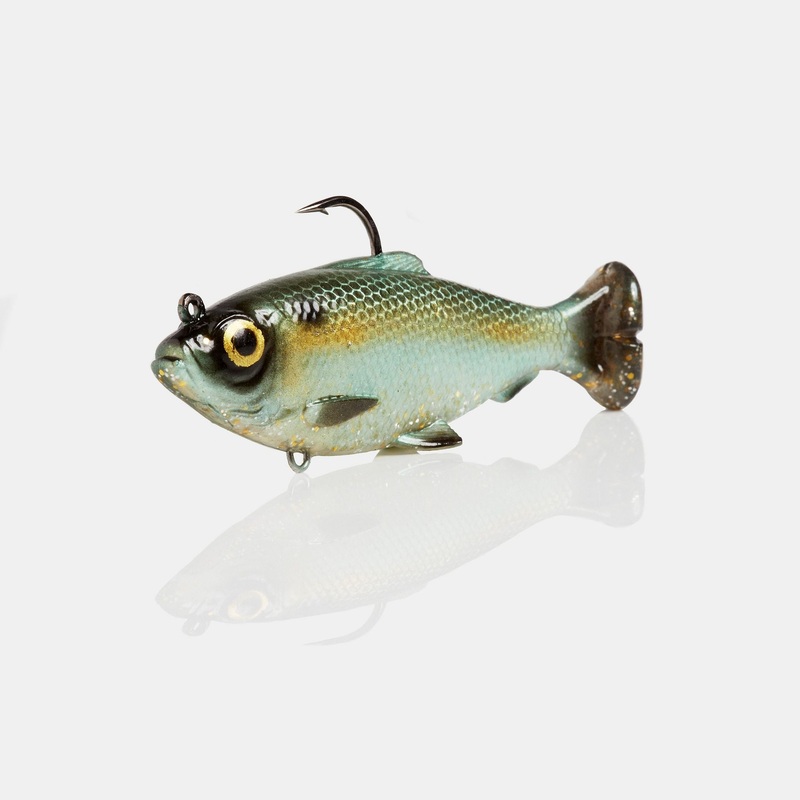 Savage Gear Pulse Tail Baitfish RTF Black Gold 4 in