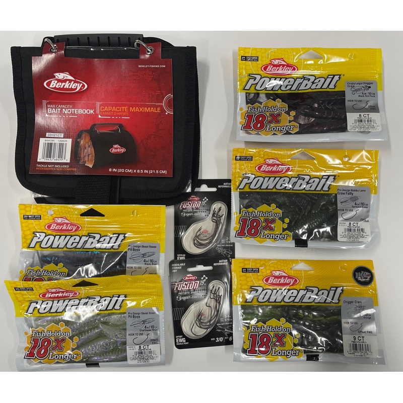 Berkley PowerBait Creatures ‘n’ Craws 4 inch Essentials Kit Berkley PowerBait Creatures n Craws 4 inch Essentials Kit
