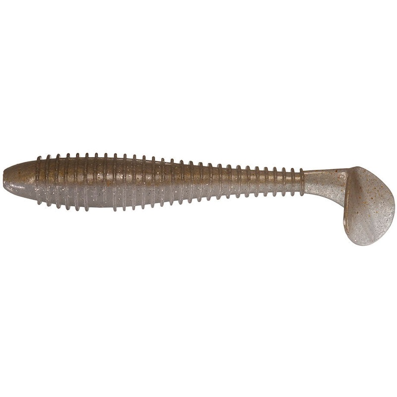 Keitech Fat Swing Impact 6.8 inch Soft Paddle Tail Swimbait Bluegill Flash