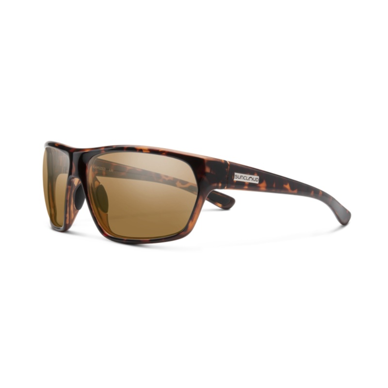 Suncloud Optics Boone Sunglass Polarized Polycarbonate Lens Tortoise + Polarized Brown Lens