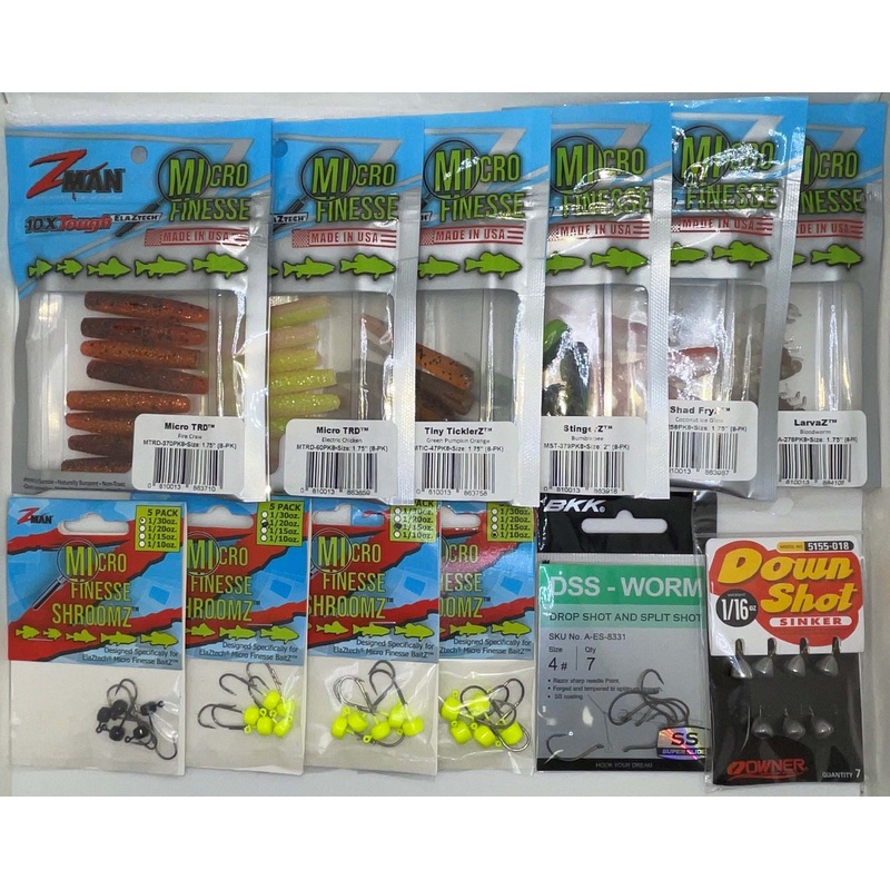 Z-Man Micro Finesse Essentials Kit Z-Man Micro Finesse Essentials Kit