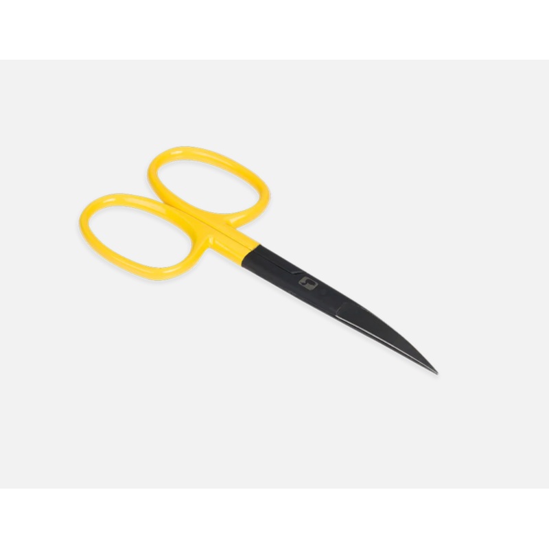 Loon Ergo Curved Hair Scissors – Yellow