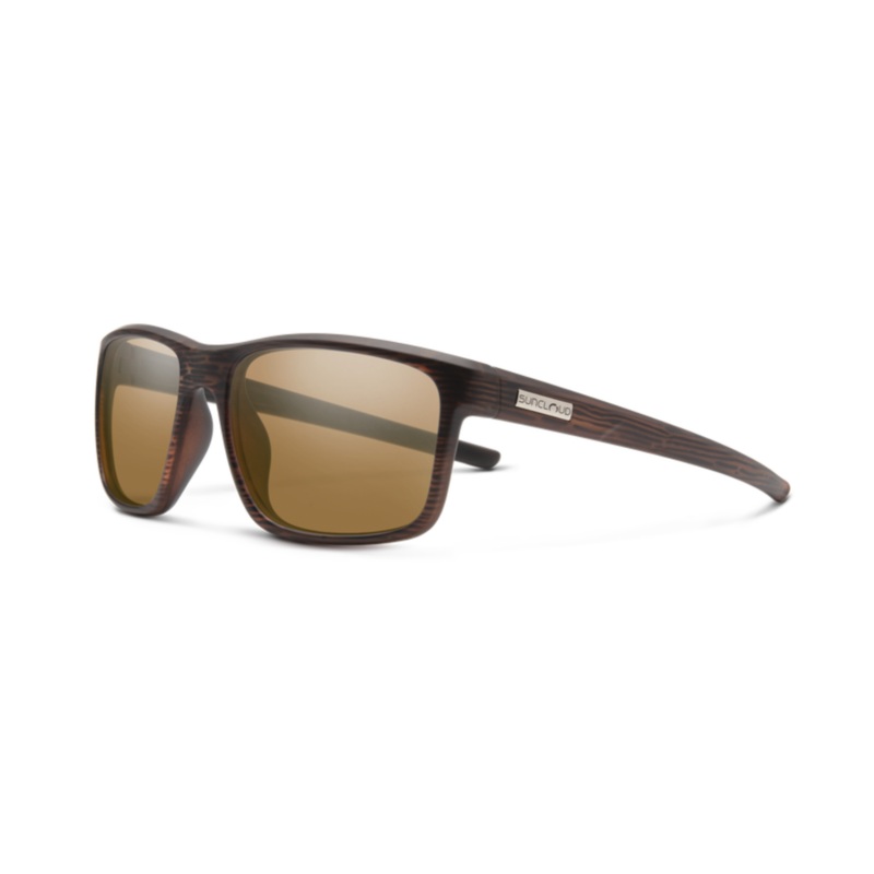 Suncloud Optics Respek Sunglass Polarized Polycarbonate Lens Burnished Brown + Polarized Brown