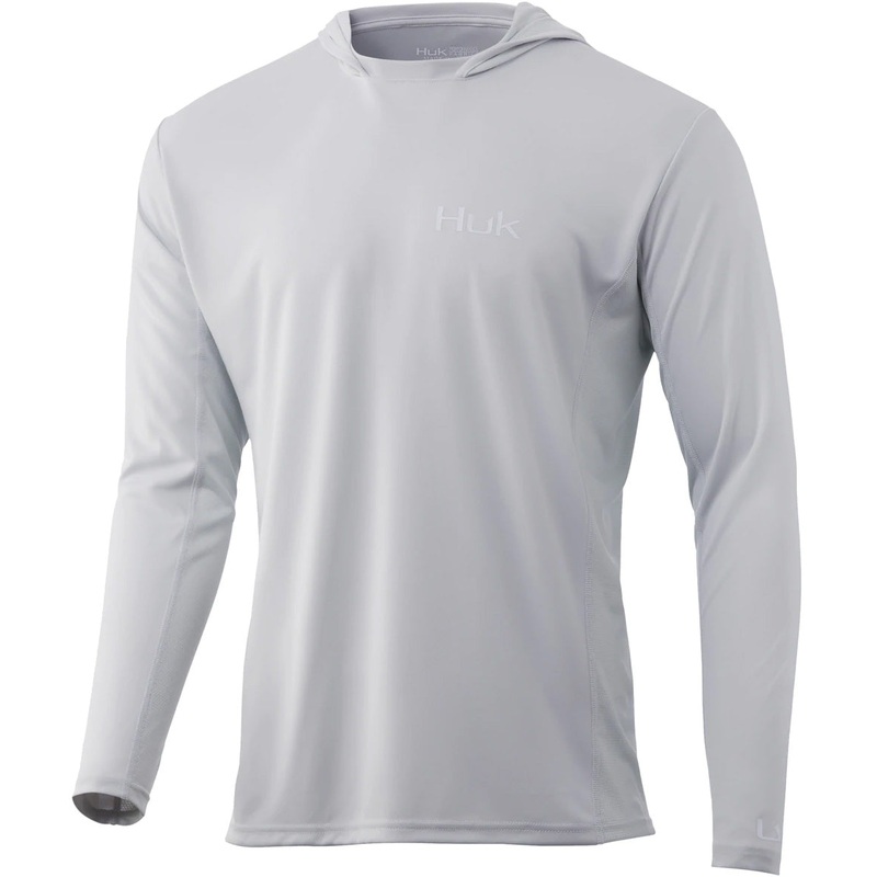Huk Icon X Tech Hoodie Titanium Blue Small