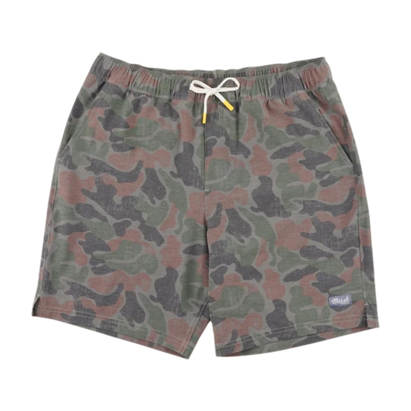 Marsh Wear Fulton Hagood Volley Shorts Rock Copahee Camo Small