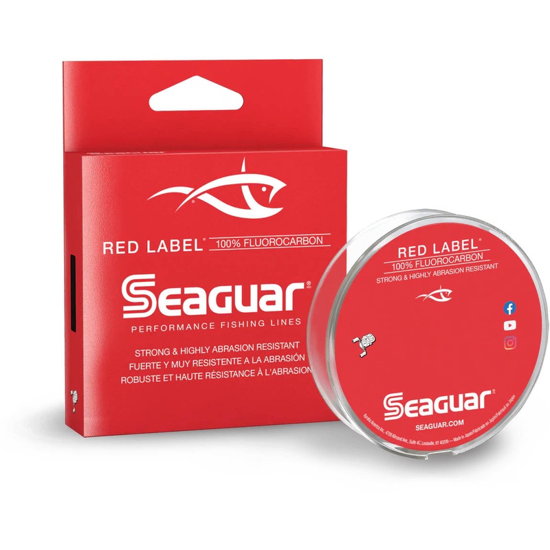 Seaguar Red Label Fluorocarbon Fishing Line 175-250 Yards 4 pound – 200 yards