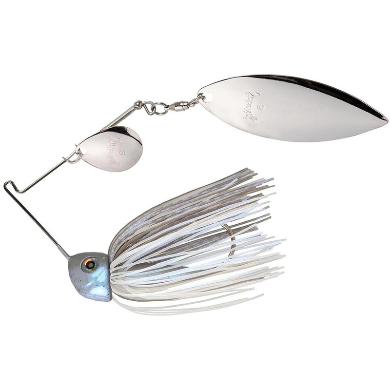 Strike King Tour Grade Heavy Cover Colorado Willow Spinnerbait Blue Glimmer 1/2 oz