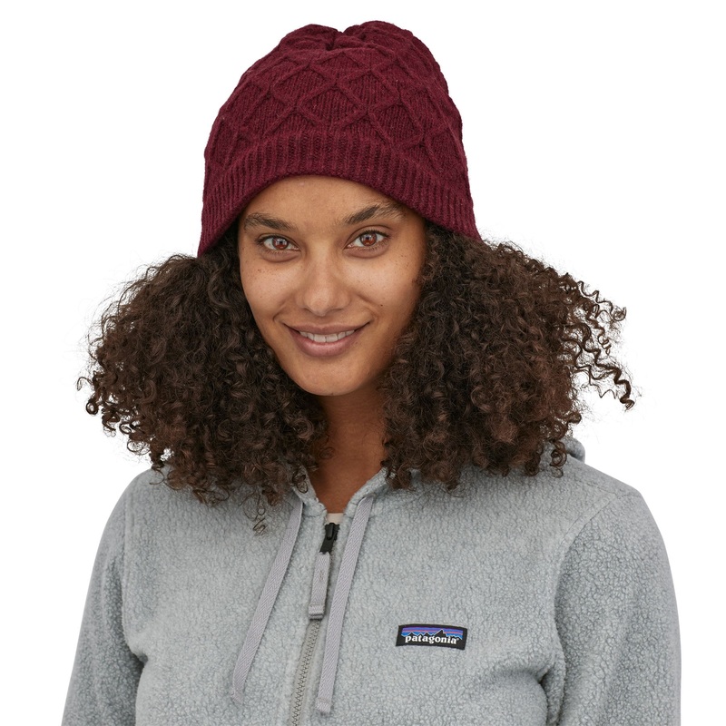 Patagonia W’s Honeycomb Knit Beanie Wax Red / WAX OSFA