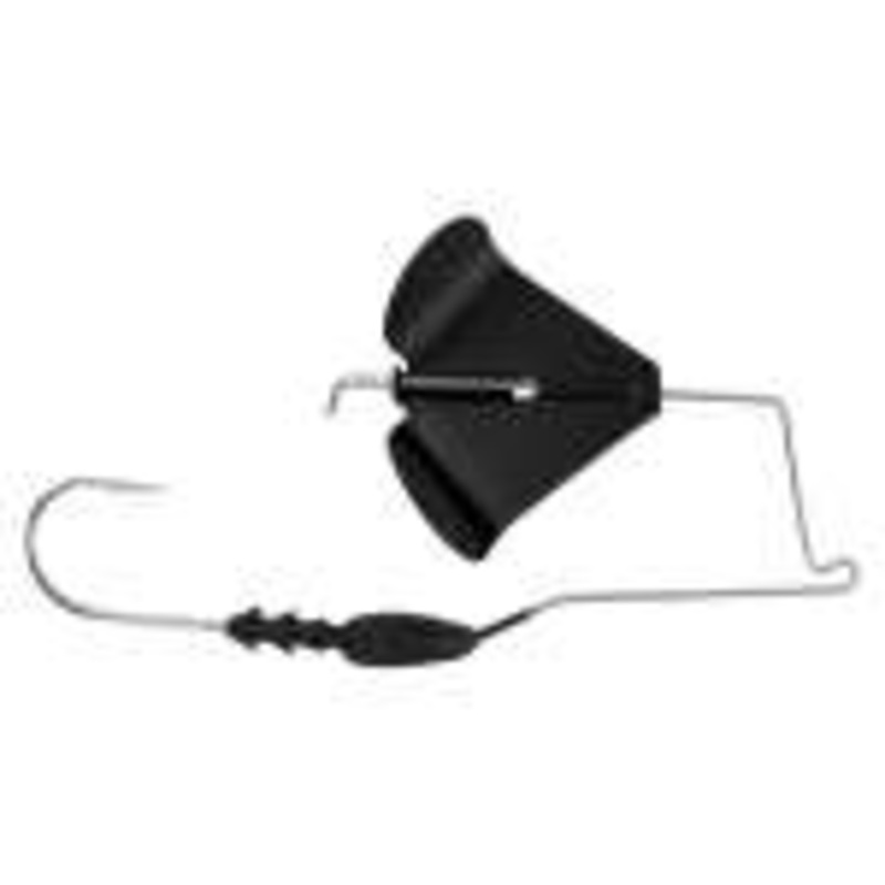 Buckeye Lures G-Buzz Buzzbaits 1/4oz Black with Black Blade