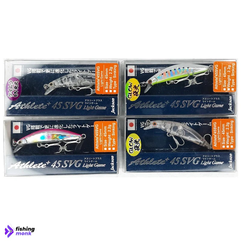 Jackson Athlete+ 45 SVG Light Game | 45mm | 2.2g 2.2g Red AmiGlow – AAG