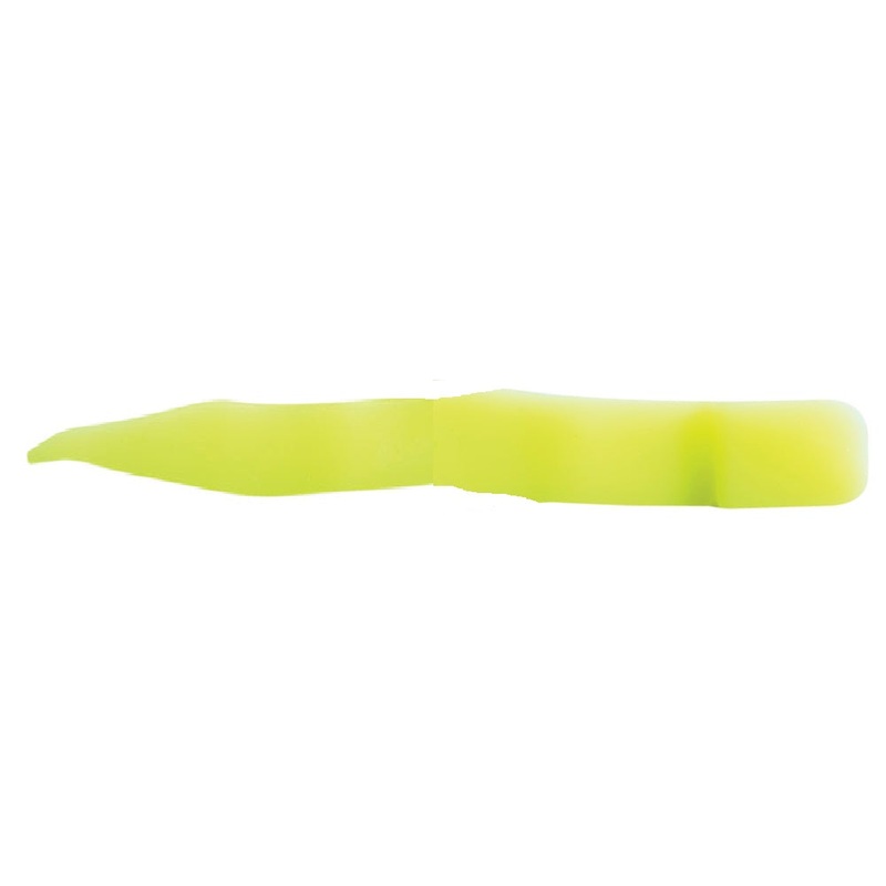 SPRO Eel Single Tail 4 Inch Trailer Crazy Charteuse