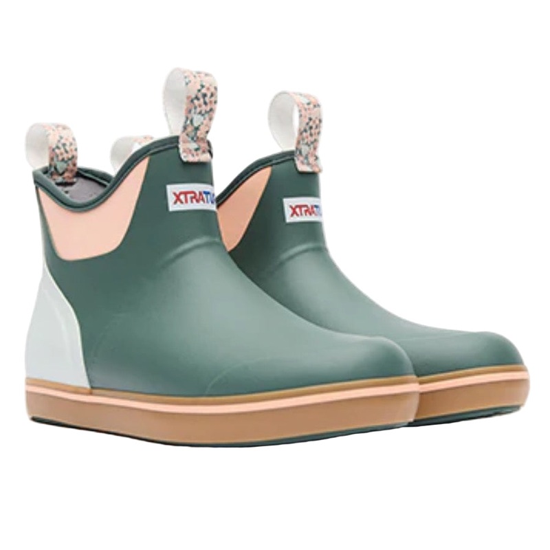 XTRATUF 6″ ANKLE DECK BOOT GARDEN GREEN 5