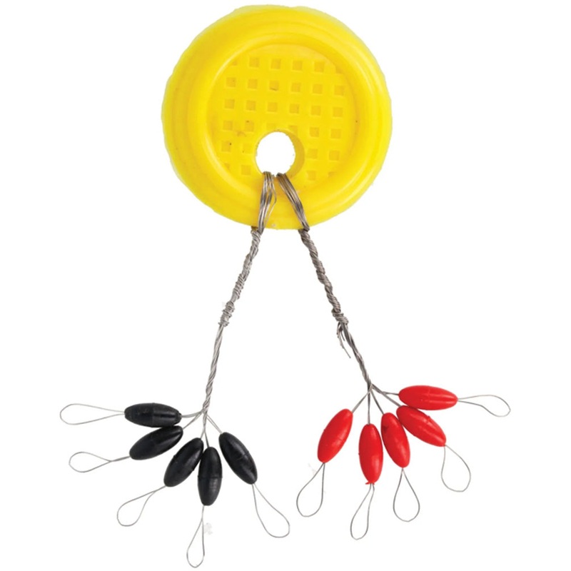 Eagle Claw Multi-Color Bobber Stoppers Multi-Color 100 pack