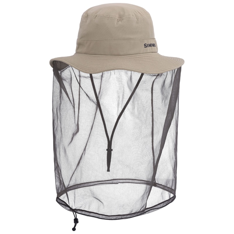 Simms Bugstopper Net Sombrero Stone