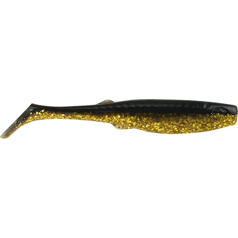 Berkley Gulp! Paddleshad 6″ 3 Count Black Gold
