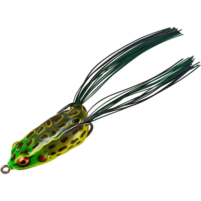 Booyah Pad Crasher Jr 2 inch Hollow Body Frog Albino