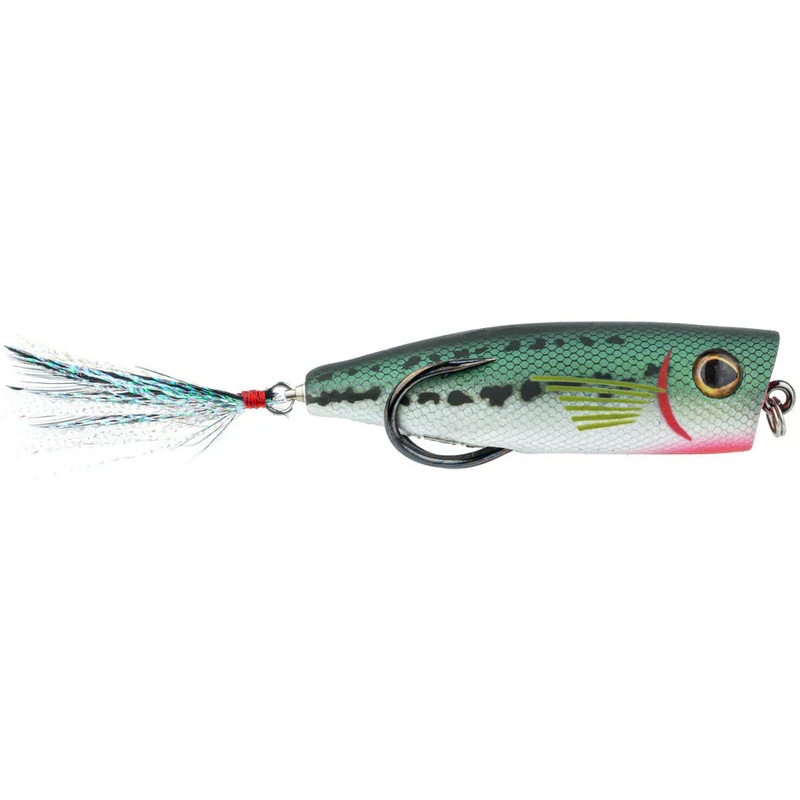 Snag Proof Zoo Pop Soft Topwater Popper, 3/8oz, Ayu