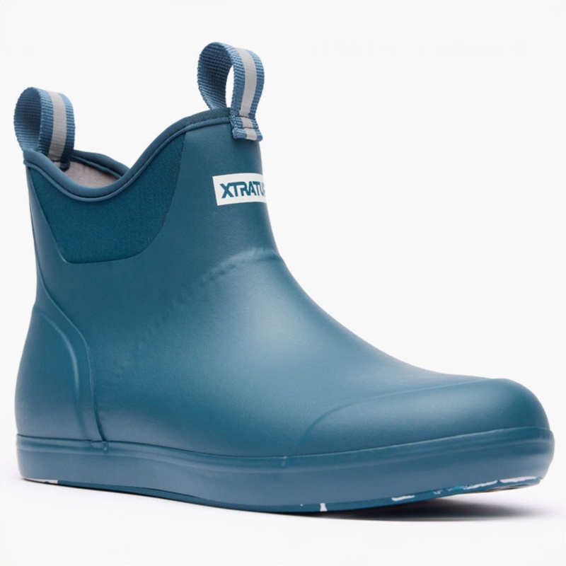 Xtratuf Men’s 6″ Ankle Deck Boots Legion Blue Legion Blue 9