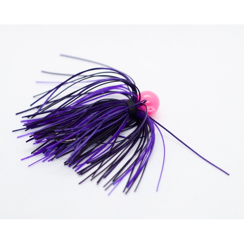 BnR Tackle Salmon Twitching Jigs Blue/Black 3/8 oz