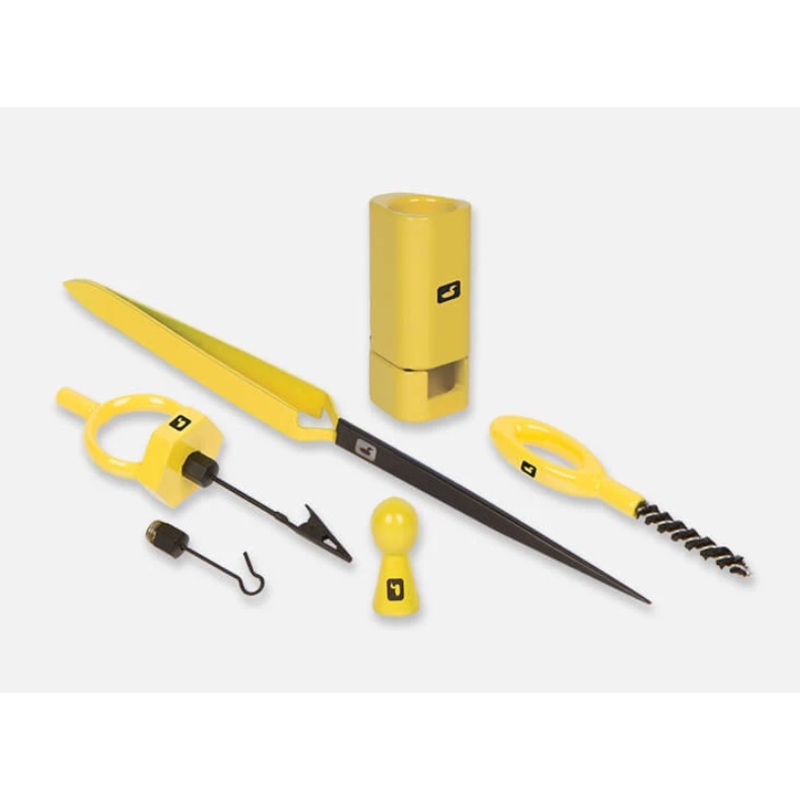 Loon Outdoors Accessory Fly Tying Tool Kit – Yellow Kit