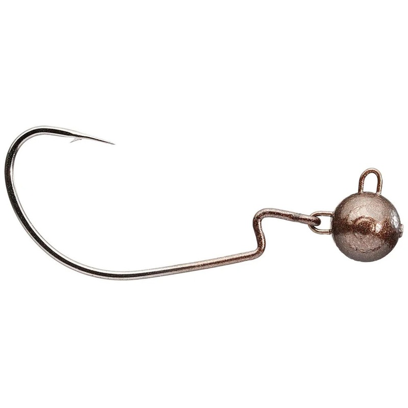 Yum Hardhead Jigheads – 2 Pack Copper 1 oz – 2 pack