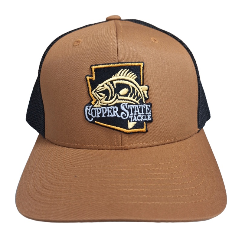 COPPERSTATE TACKLE HATS 2025 Realtree Edge Camo/Orange Logo (NEW)