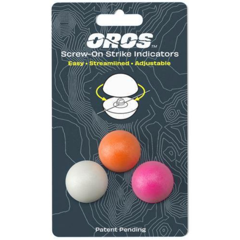 Oros Strike Indicators – Assorted Colors – 3 Pack Small