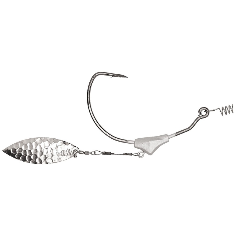 Eagle Claw Trokar TK178 Swim Blade Willow Blade Underspin 2 pack 1/4 oz – 3/0 hook