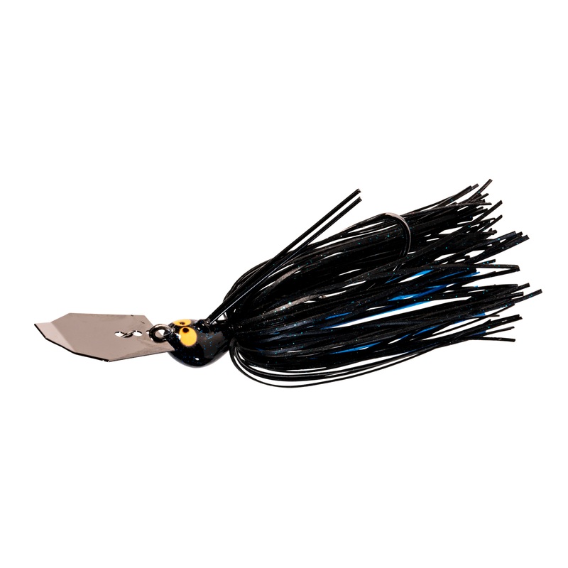 Z-Man CrossEyeZ ChatterBait Black/Blue 3/8 oz
