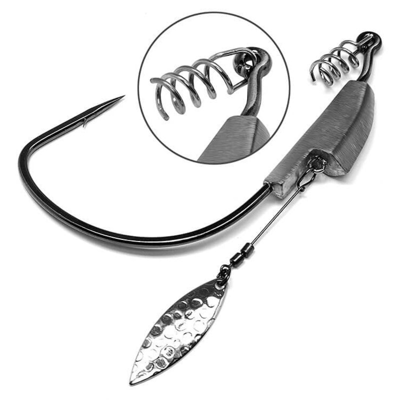 Gamakatsu Spring Lock Spinner Hooks 3/16 oz – #3/0