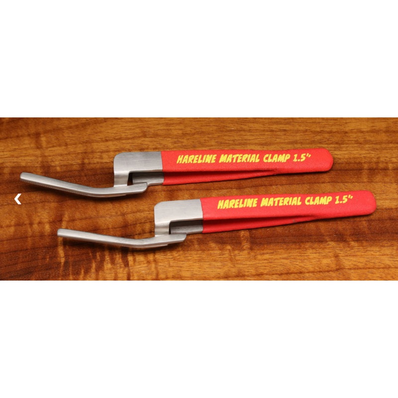 Hareline 1.5 Inch Long Material Clamp Set