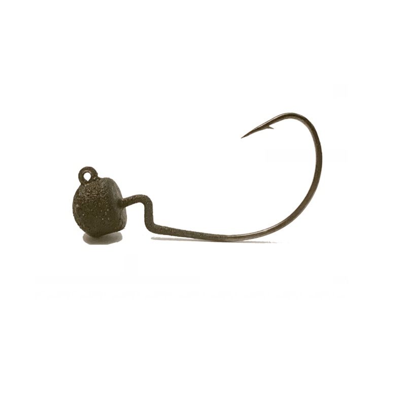 Matte Black EWG Weedless Ned Rig 3pk 3/32oz