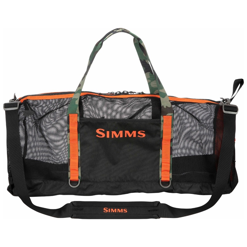 Simms Challenger Mesh Duffel – 60L Black