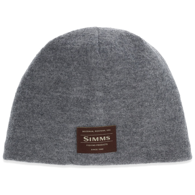 Simms Hayward Wool Beanie Gunmetal
