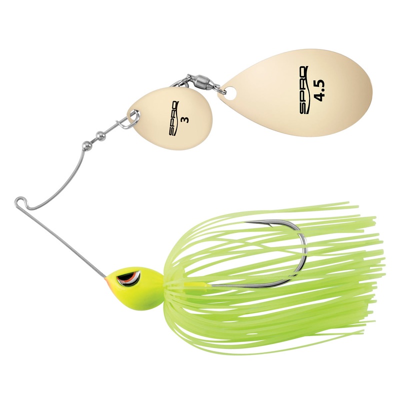 SPRO Thumper Spinnerbait Chartreuse 3/8 oz