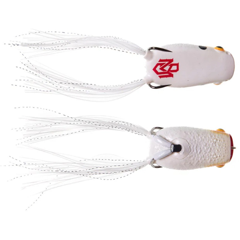 Bass Mafia Cannonball Poppin’ Frog – 2.6 Inch Albino 2.6 inch – 5/8 oz