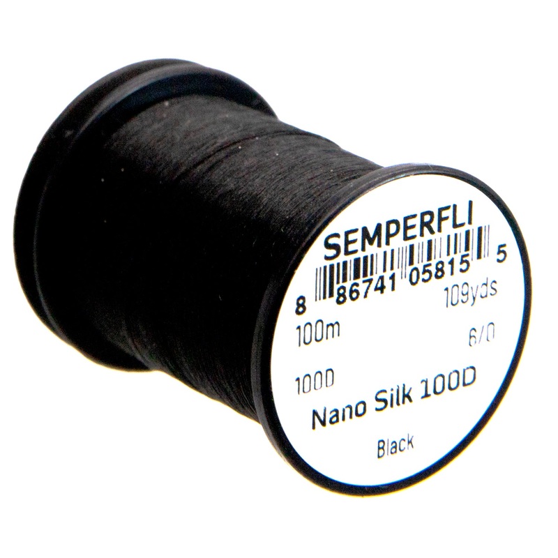 SemperFli Nano Silk 100 Denier Predator 6/0 Gray