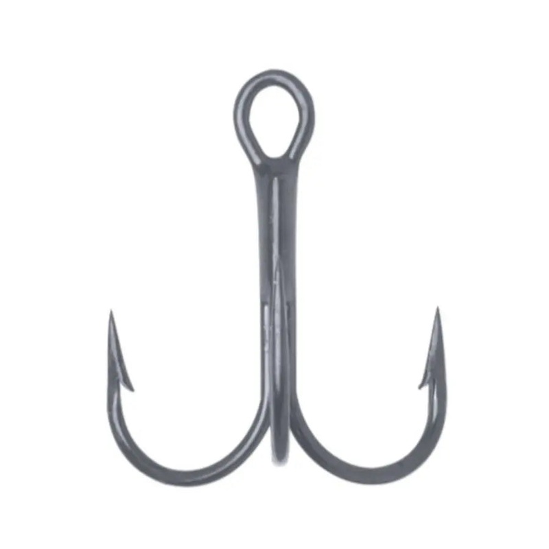 VMC 8540 ROUND BEND TREBLE BN- BLACK NICKEL 4 (7pk)