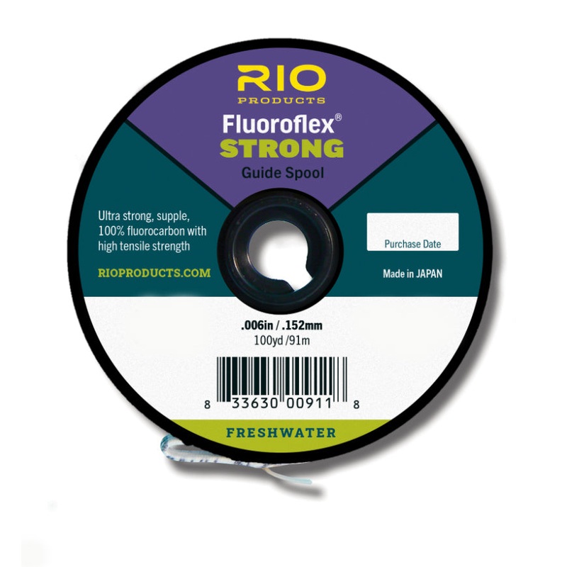 Rio Fluoroflex Strong Tippet Guide Spool 100 Yard 0x